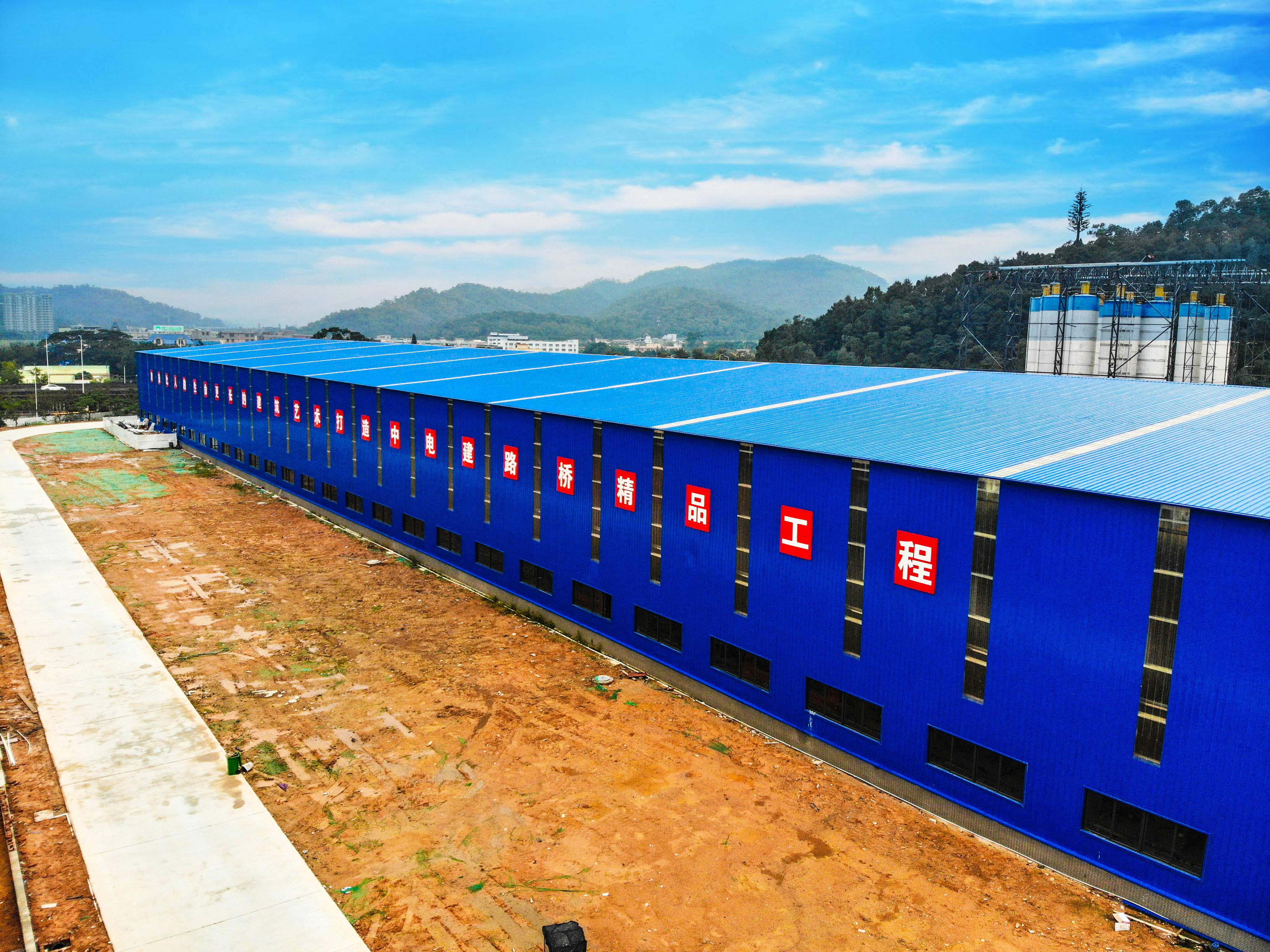 【天譜安工程案例】—— 中開高速鋼結構工程 佛山鋼結構車間工程案例